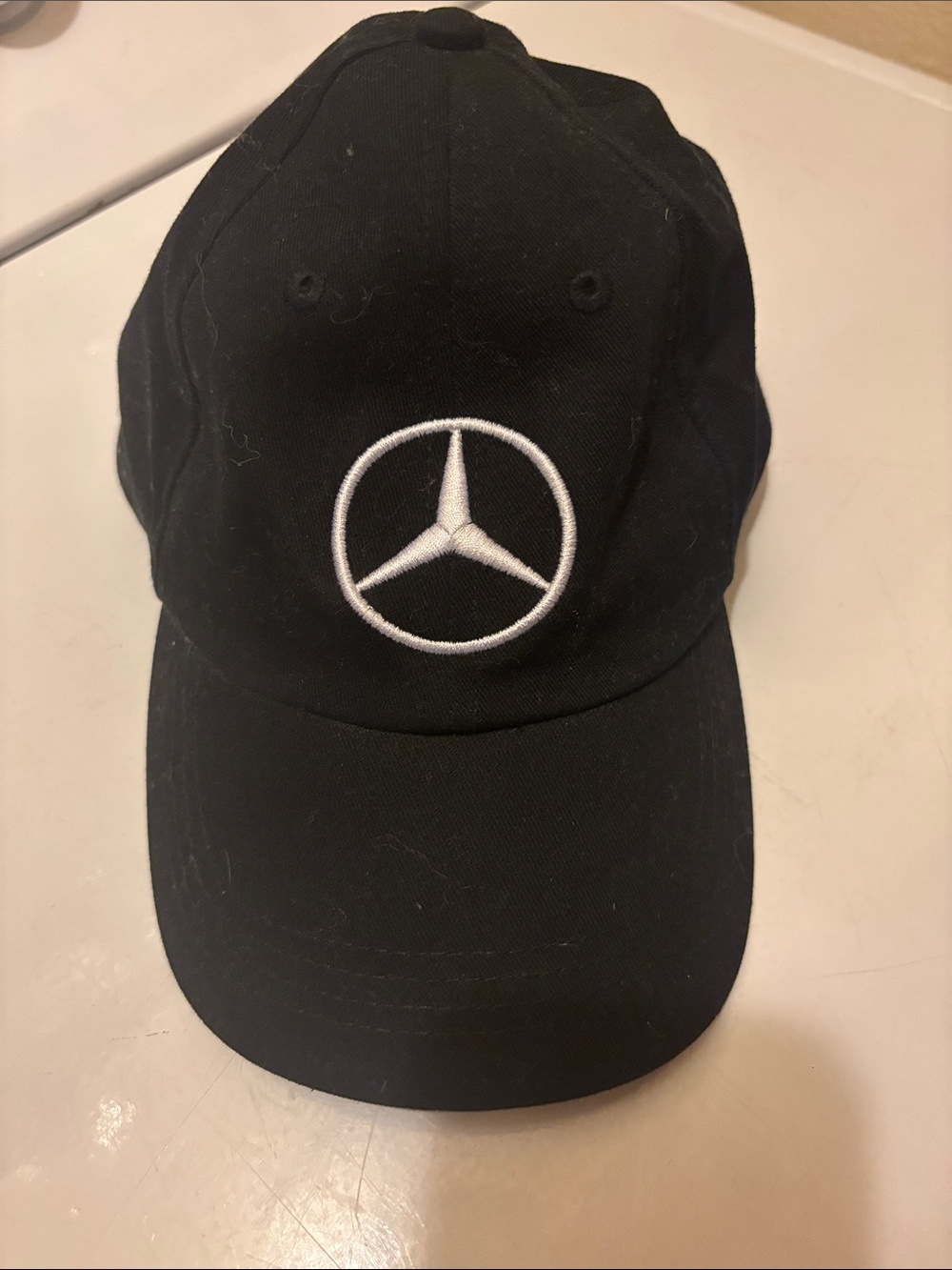 Mercedes Baseball Cap with Embroidered Logo